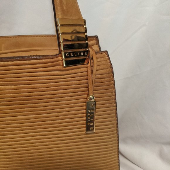 Celine Leather Convertible Handbag - Picture 2 of 15